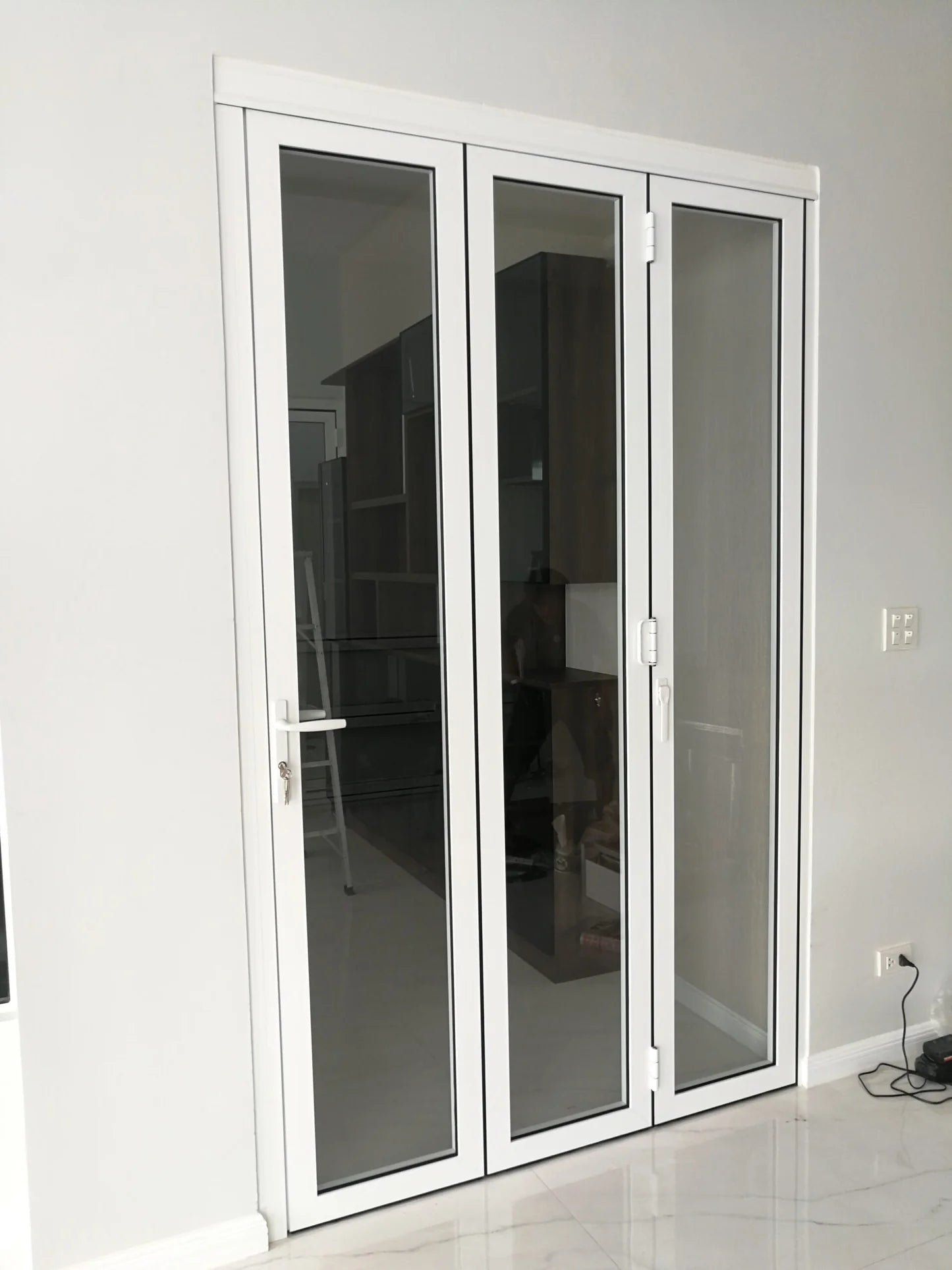 108"x96 Custom Energy Efficient Aluminum Bifold Door