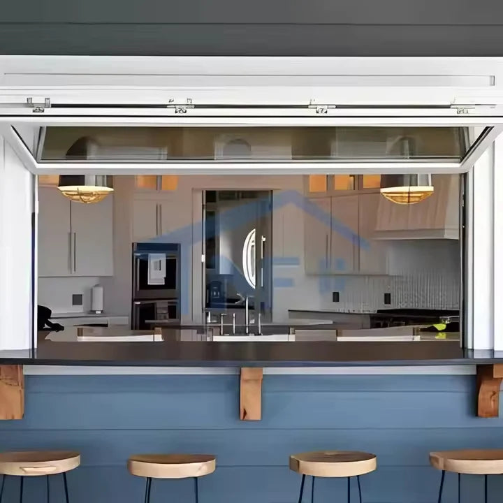 96x36 Custom Energy Efficient Aluminum Folding Up Window