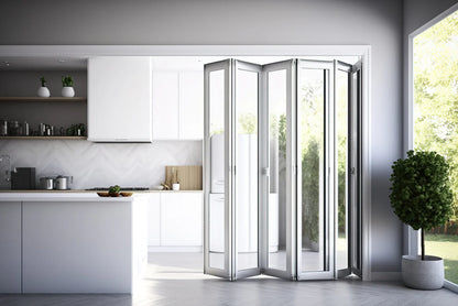 192"x 80" Custom Energy Efficient Aluminum Bifold Door