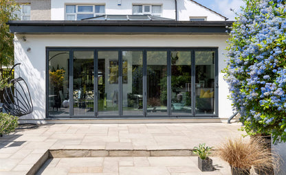 240" x 96" Custom Energy Efficient Aluminum Bifold Door
