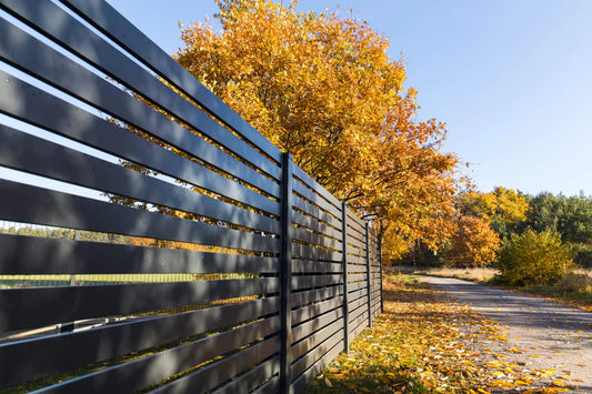 96x42½ Custom Energy Efficient Aluminum Fencing