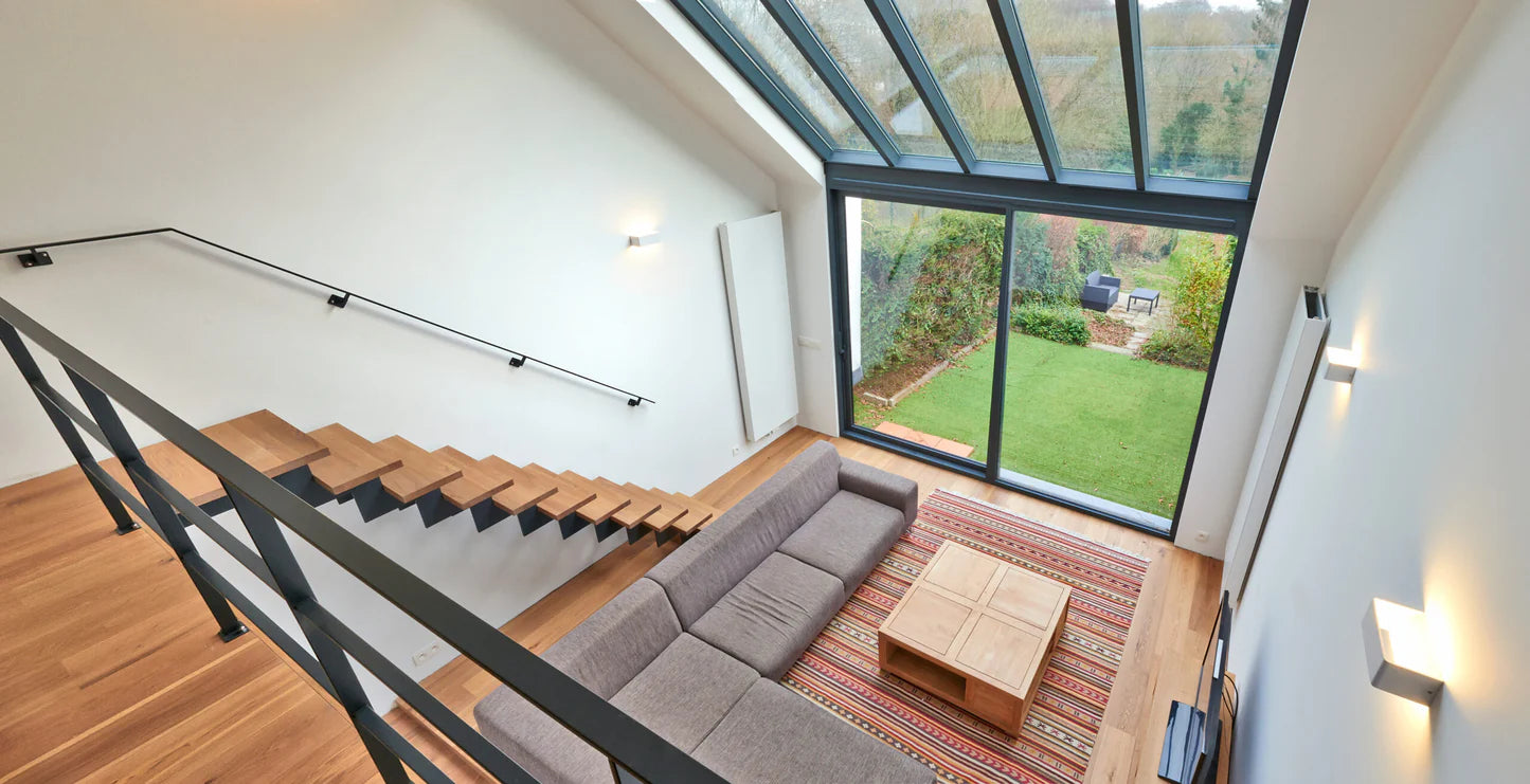 108x80 Custom Energy Efficient Aluminum Sliding Doors