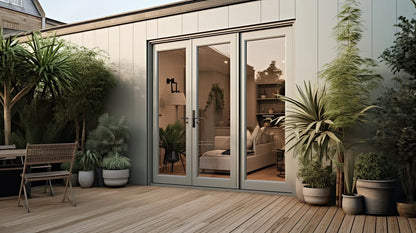108"x96 Custom Energy Efficient Aluminum Bifold Door
