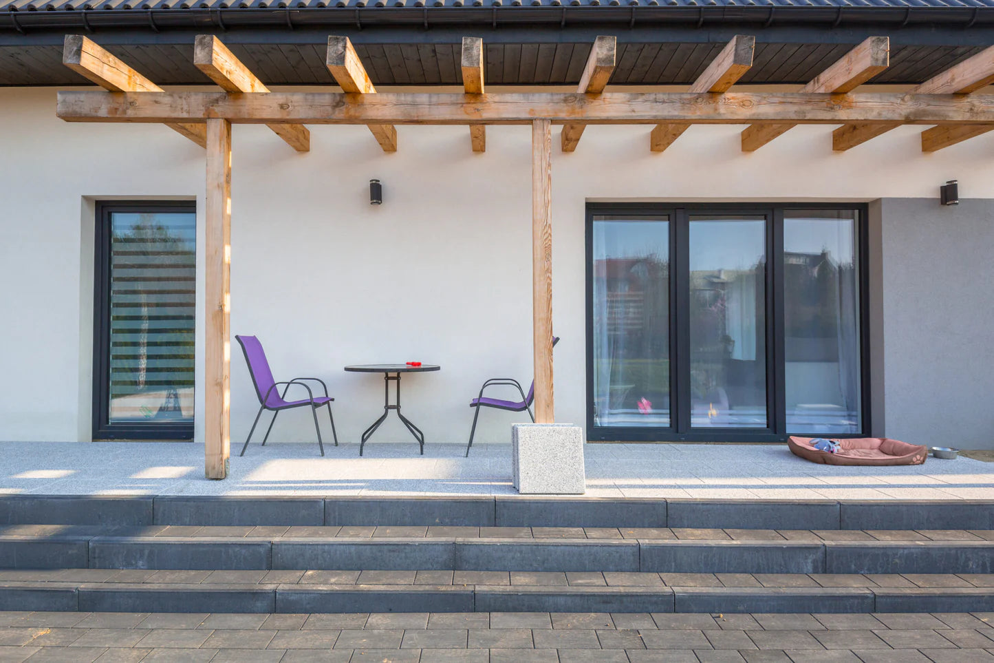 96″ x 80″ Custom Energy Efficient Aluminum Bifold Door