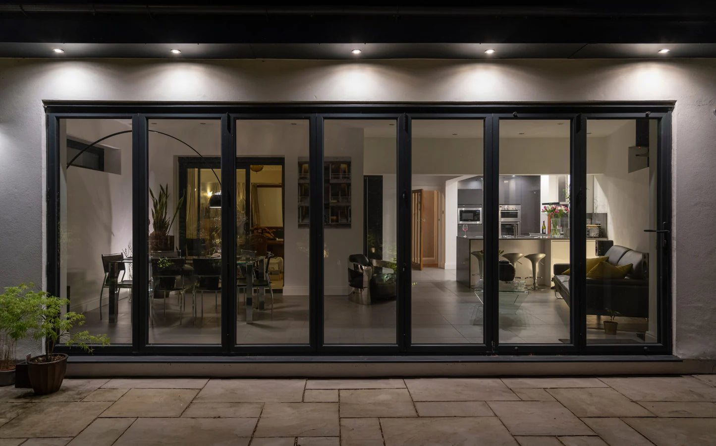240"x80" Custom Energy Efficient Aluminum Bifold Door