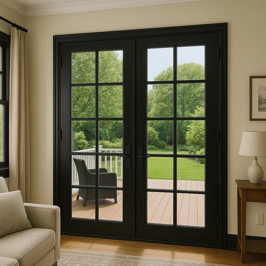 72x96 Custom Energy Efficient Aluminum French Door