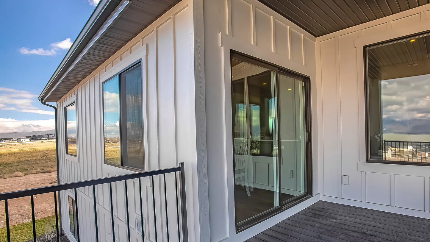 108x80 Custom Energy Efficient Aluminum Sliding Doors