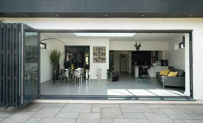 240" x 96" Custom Energy Efficient Aluminum Bifold Door