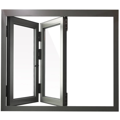 60"x60" Custom Energy-Efficient Aluminum Bifold Window