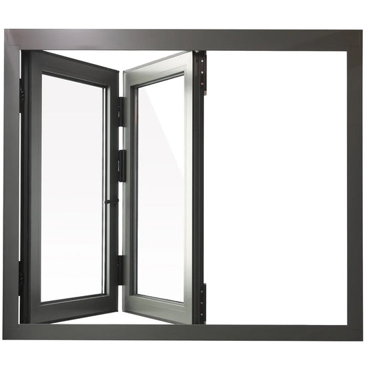60"x60" Custom Energy-Efficient Aluminum Bifold Window