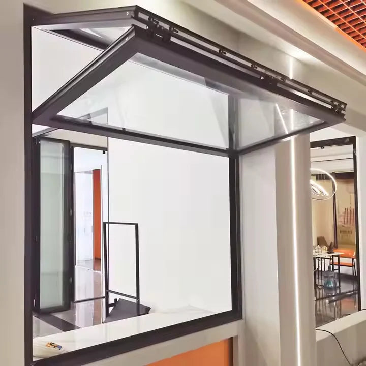 36x36 Custom Energy Efficient Aluminum Folding Up Window
