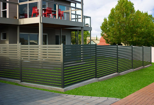 96x72 Custom Energy Efficient Aluminum Fencing